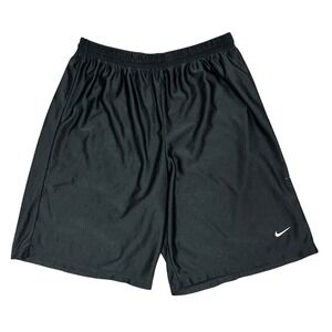 Vintage Nike Shiny Dazzle Shorts Men's Large‎ Drawstring Silky Satin 9" Inseam
